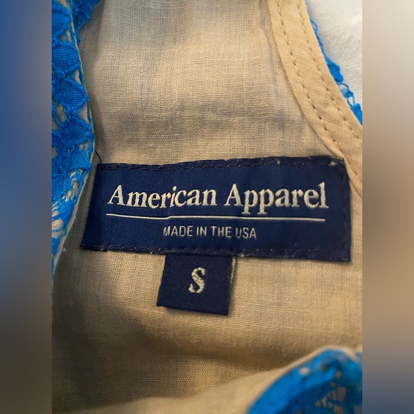 American Apparel Talla Lace Skater Dress - Picture 3 of 6